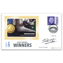 2024 Gold Medal Winners - Wheelchair Fencing - Men's Épée Category B Signed Dimitri Coutya MBE