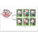 1998 Sierra Leone 70th Anniversary Mickey & Minnie