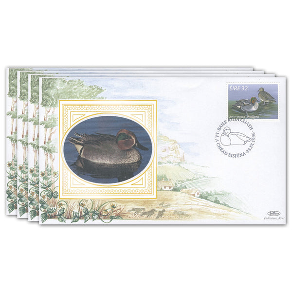 1996 Eire - Set of Four Bird Covers