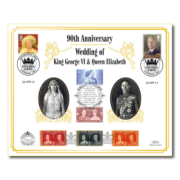 2013 Wedding of George VI & Elizabeth 90th Anniversary