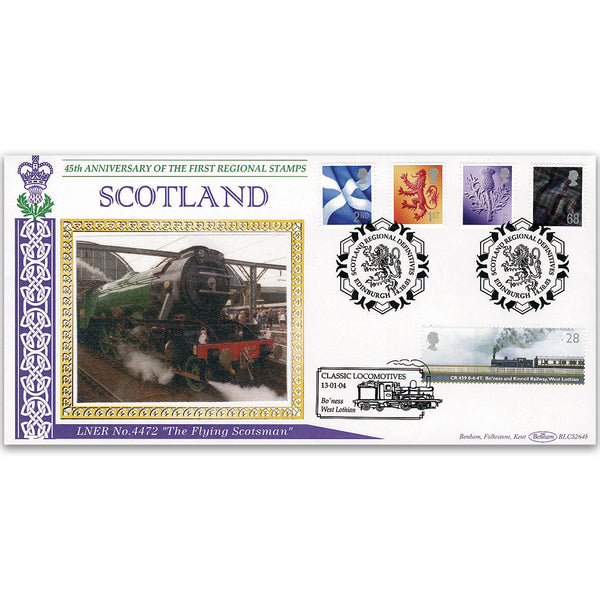 2003 Scotland Regional Definitives BLCS 2500 - Doubled 2005 Classic Locomotives