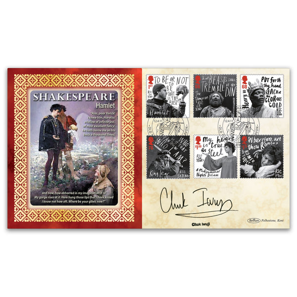 2011 Royal Shakespeare Company Stamps BLCS 5000 - Signed Chuk Iwuji