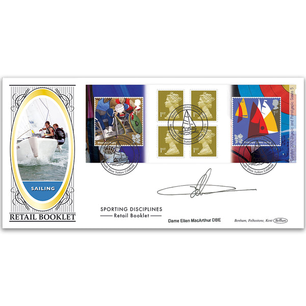 2011 Olympic & Paralympic Games Retail Bklt. No. 5 - Signed Dame Ellen MacArthur DBE