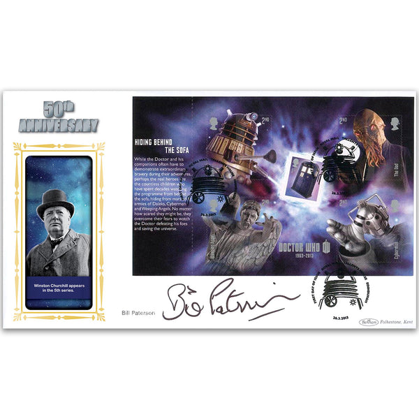 2013 Doctor Who PSB Cover 5 P1 - Signed Bill Paterson