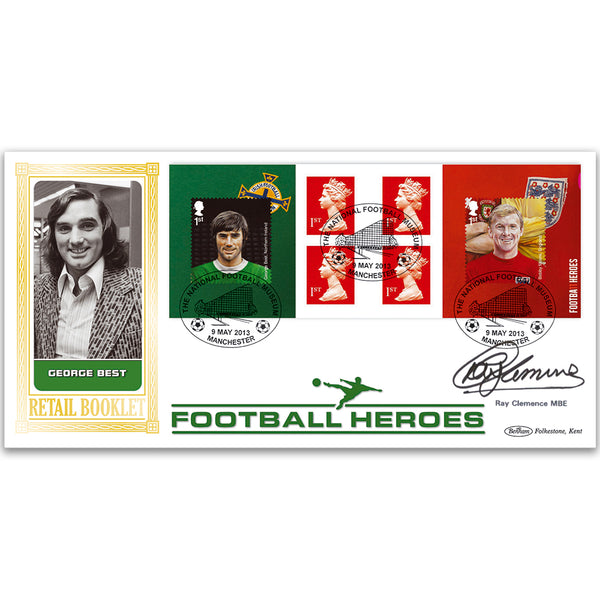2013 Football Heroes Retail Bklt BLCS 2500 - Signed Ray Clemence
