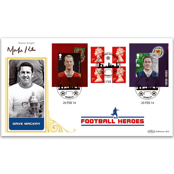 2014 Football Heroes Retail Booklet No.2 BLCS 2500 - Signed Martin Knight