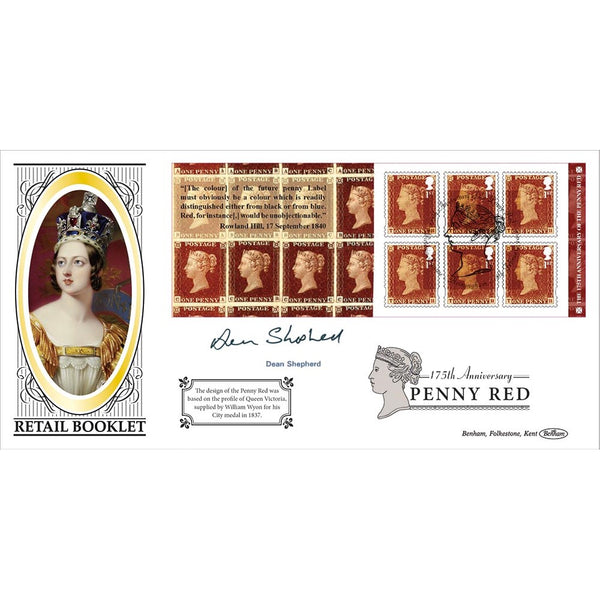 2016 175th Penny Red Retail Booklet BLCS 2500 - Signed by Dean Shepherd