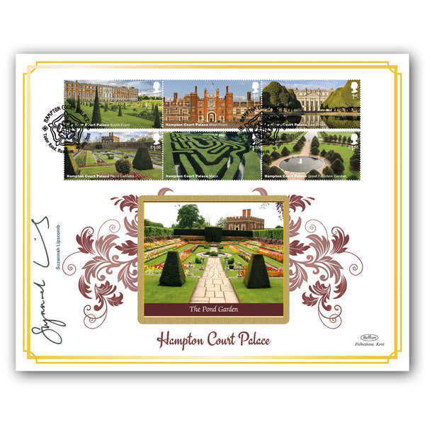 2018 Hampton Court Palace Stamps BLCS 2500 Signed Suzannah Lipscomb