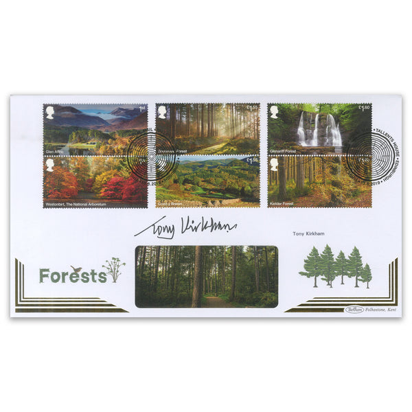 2019 Forests Stamps BLCS 2500 Signed by Tony Kirkham