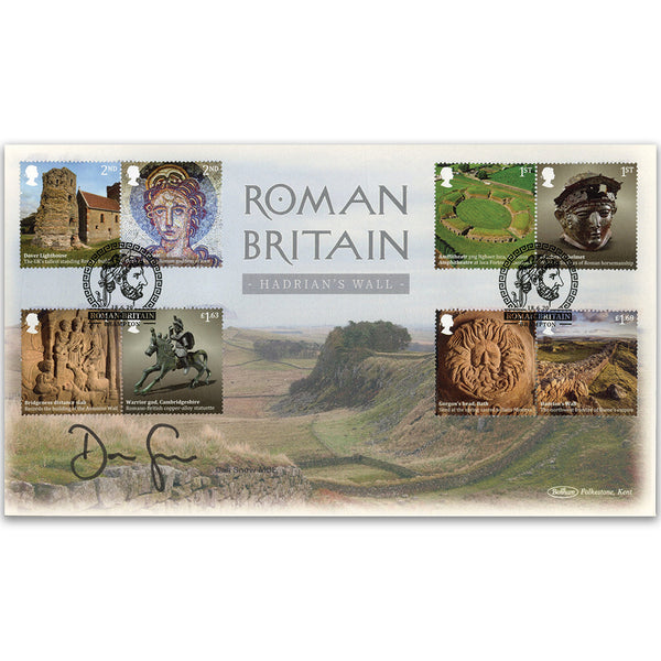 2020 Roman Britain Stamps BLCS 5000 Signed Dan Snow MBE