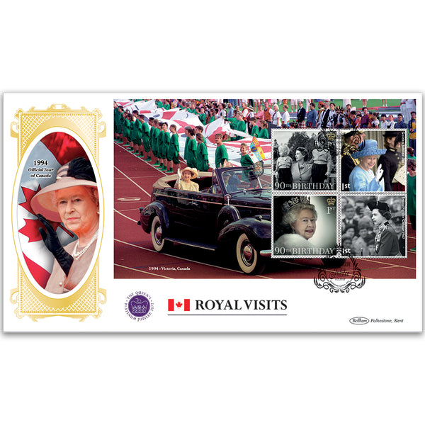 2022 HM The Queen's Platinum Jubilee PSB BLCS Cover 2 - (P3) Canada