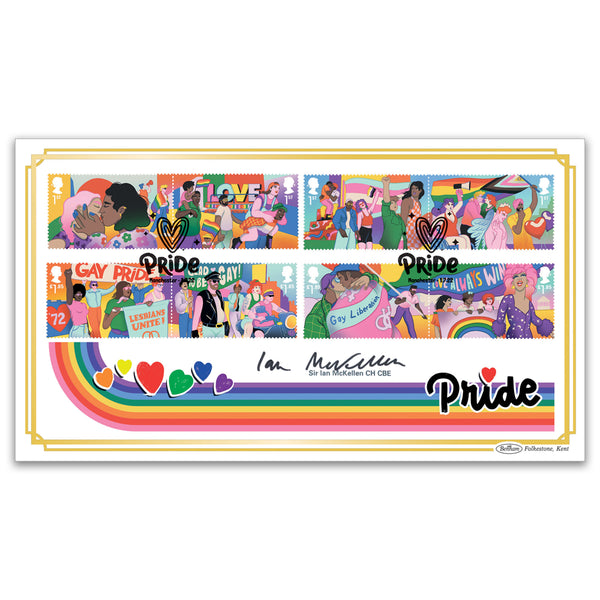 2022 Pride Stamps BLCS 5000 Signed Sir Ian McKellen