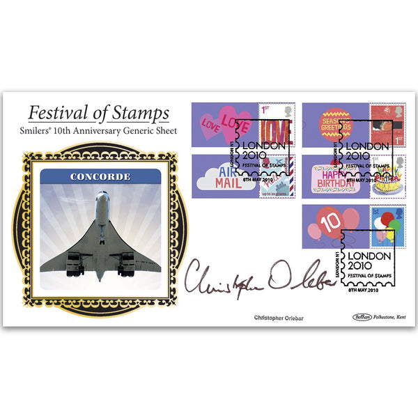 2010 Festival of Stamps Generic Sheet BLCSSP - Signed Christopher Orlebar