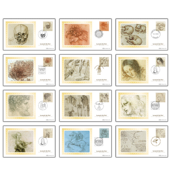 2019 Leonardo da Vinci Stamps BS Set
