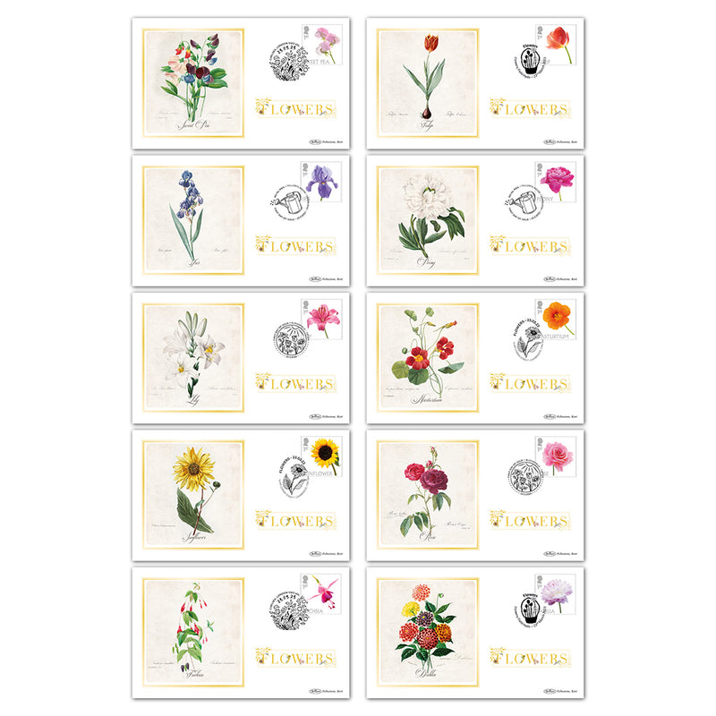 2023 Flowers Stamps BS Set