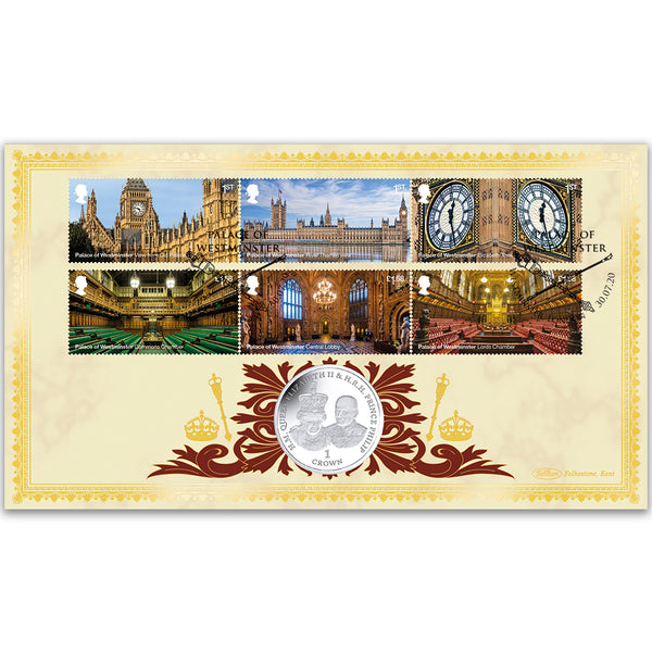 2020 Palace of Westminster Stamps Coin Cover