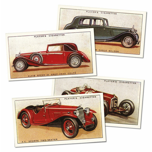 Motor Cars 'A' Series Reproduction Set of 50 cards