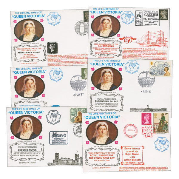 20 LTQV Covers with Cachet