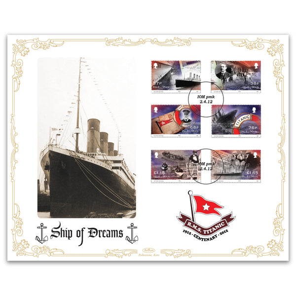 2012 Centenary of the Titanic Cover 3 - Isle of Man