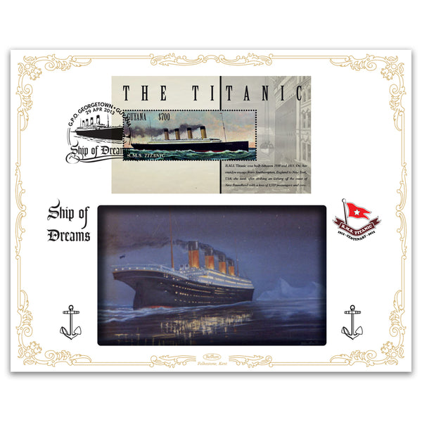 2012 Centenary of the Titanic Cover 38 - Guyana