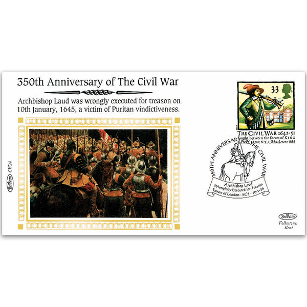 1645 Archbishop Laud - 350th Anniversary of the Civil War