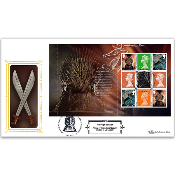 2018 Game of Thrones PSB Definitive Cover - (P4) Defin Pane