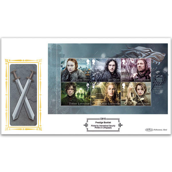2018 Game of Thrones PSB Definitive Cover - (P1) 1st x 6 Pane