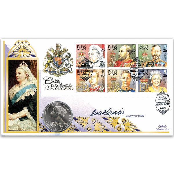 1999 20th Century British Monarchs, Queen Victoria - Signed Annette Crosbie