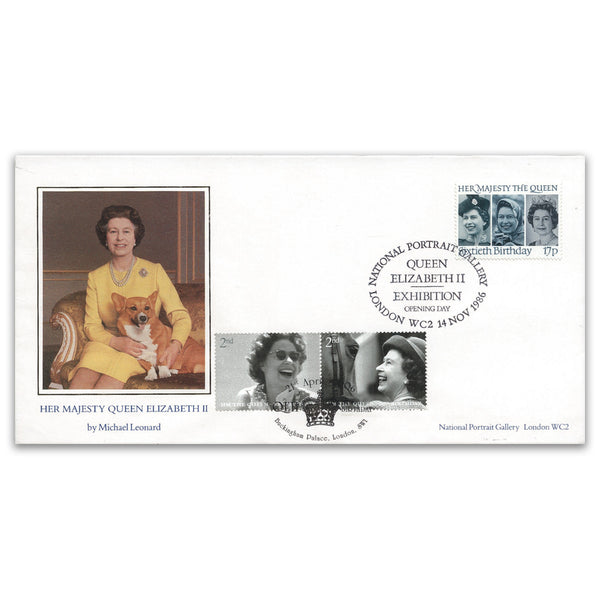 1986 HM The Queen's 60th Birthday Dbld '06 80th CoverCraft