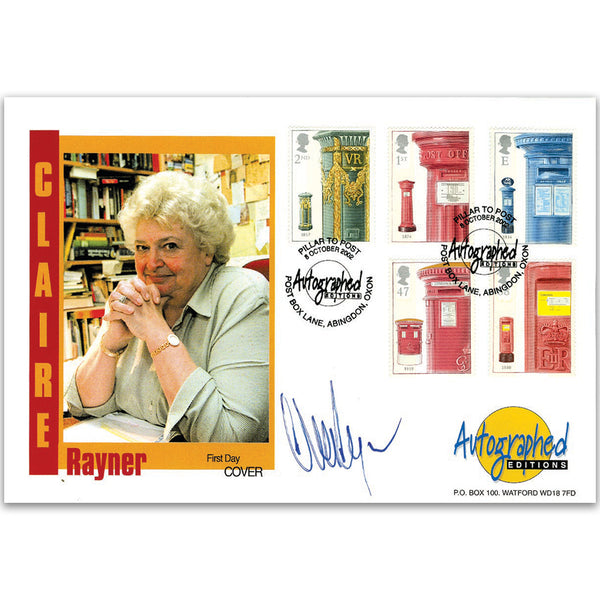 2002 Pillar to Post - Autographed Editions - Signed by Claire Rayner OBE