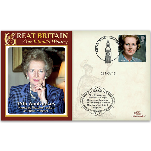 2015 25th Anniversary Margaret Thatcher Resigns as PM