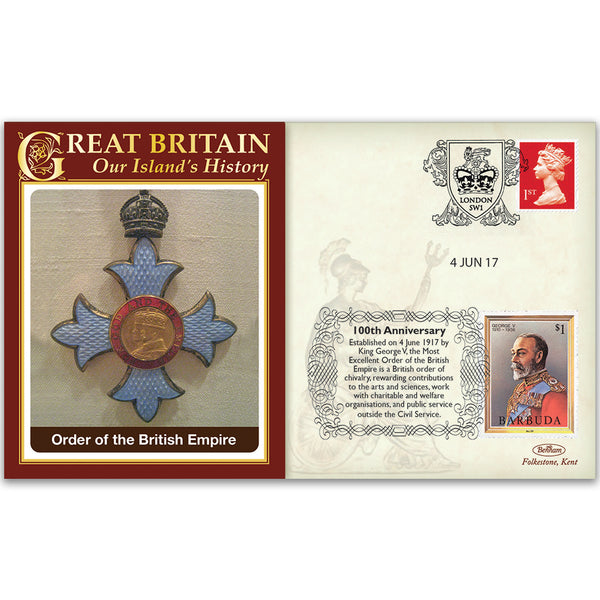 2017 100th Anniversary Order of the British Empire
