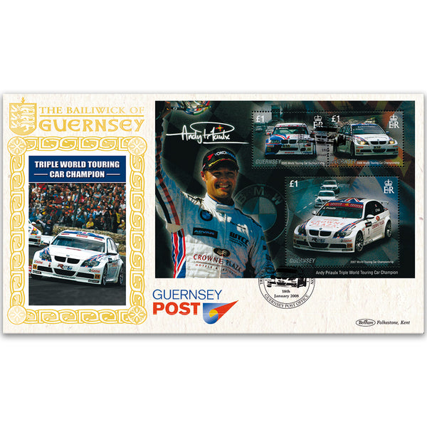 2008 Guernsey - Andy Priaulx Triple World Touring Car Champion M/S