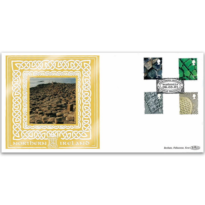 2001 Northern Ireland Pictorial Definitives GOLD 500