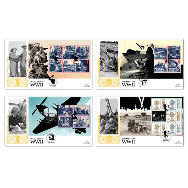 2022 Women of WWII PSB GOLD 500 Set of 4