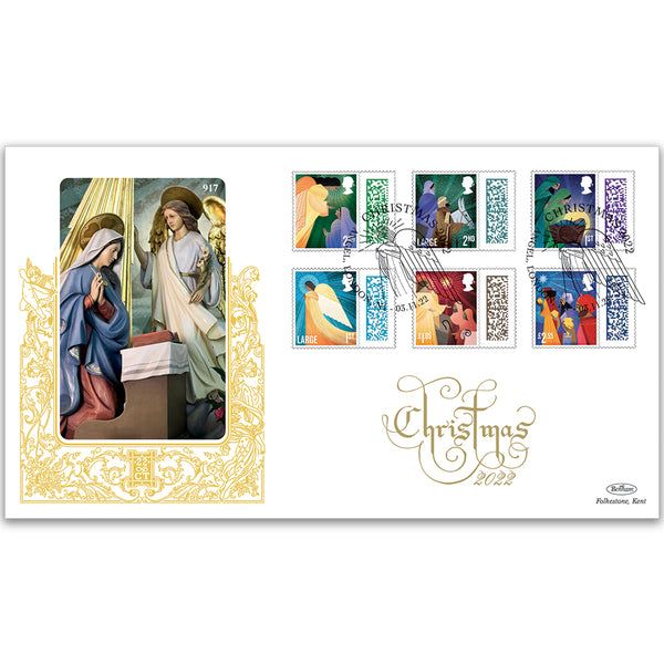 2022 Christmas Stamps GOLD 500