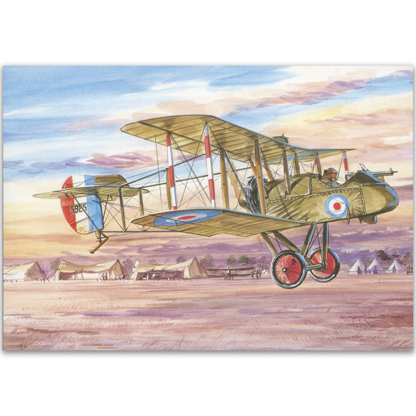 D.H 2 - Aircraft of WW1 Postcard