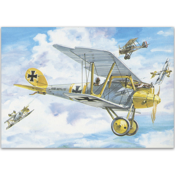 Pfalz D-lll - Aircraft of WW1 Postcard