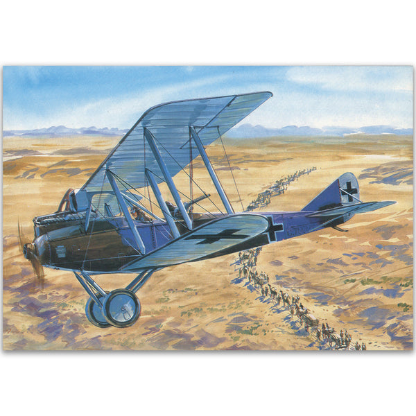 Rumpler C-4 - Aircraft of WW1 Postcard
