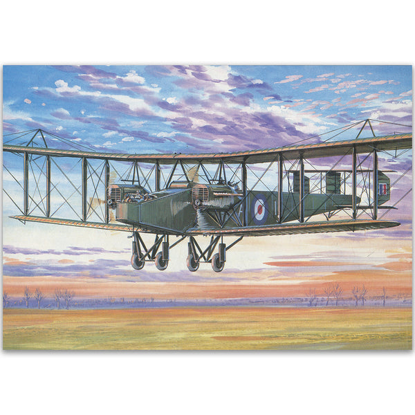 Handley Page 0/400 - Aircraft of WW1 Postcard