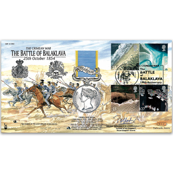 2002 Battle of Balaklava - Signed by Major General P. Cordingley DSO