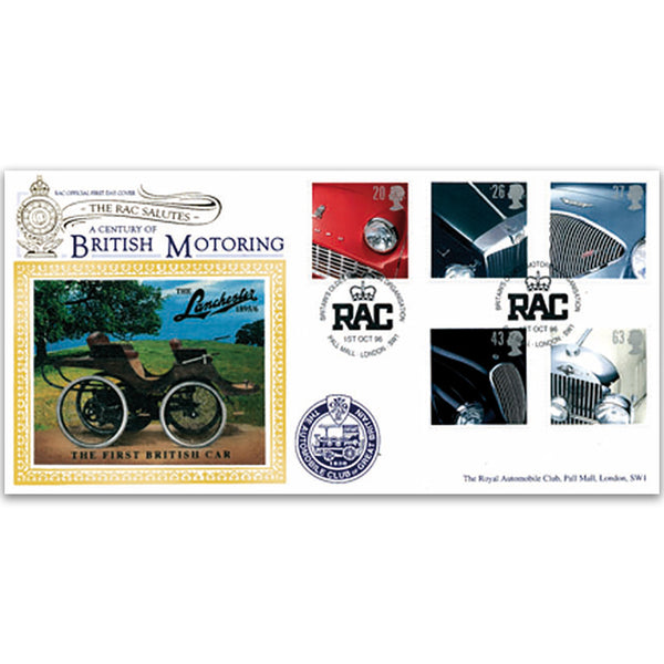1996 Royal Automobile Club Cover