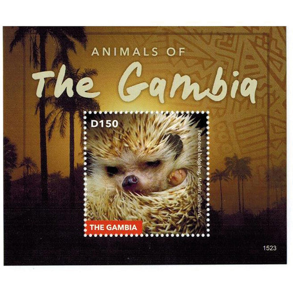 Animals of The Gambia 2015 - Miniature Sheet - Gambia