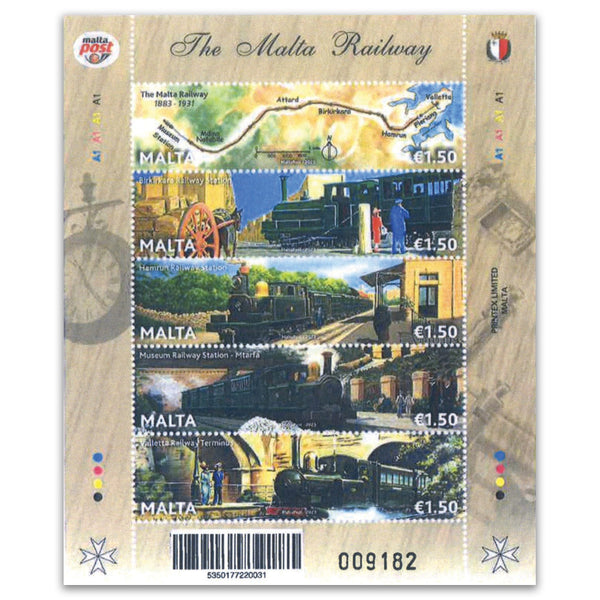 2023 Malta Railway 5v Set