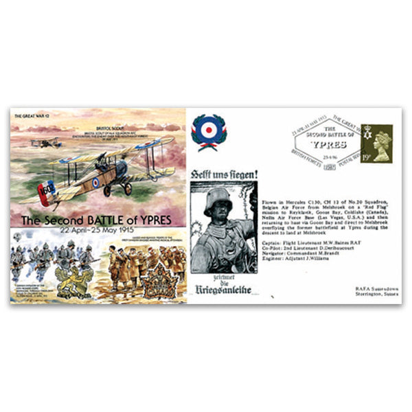 1915 The Second Battle of Ypres - The Great War Flown