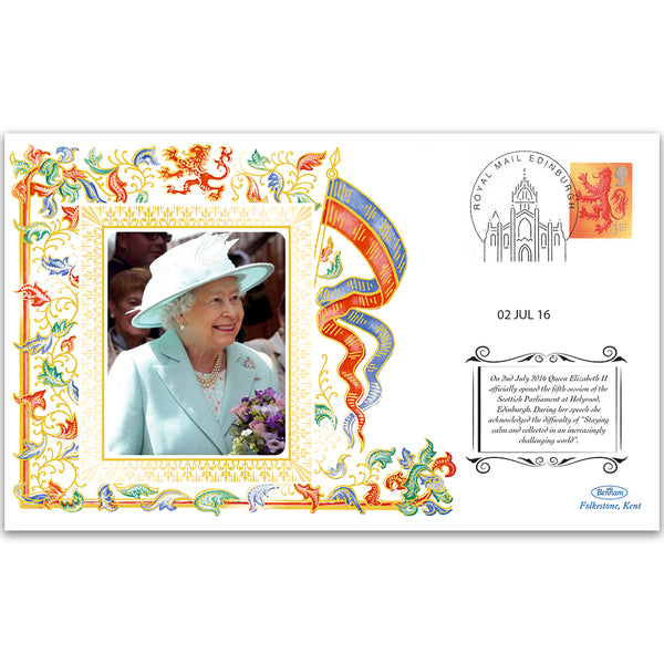 2016 HM The Queen Addresses the Scottish Parliament