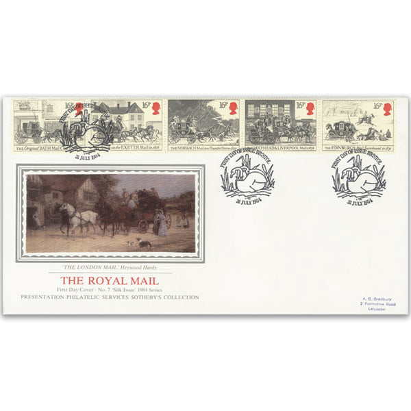 1984 Mail Coach Bicentenary - Sotheby's Cover