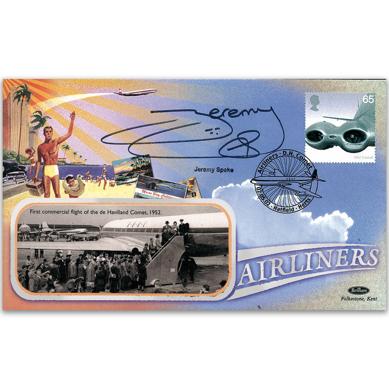 2002 Airliners - Comet - Signed by Jeremy Spake