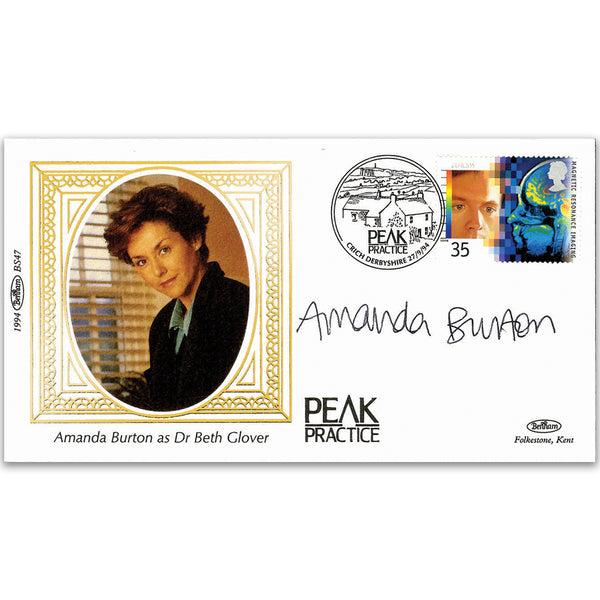 1994 Europa: Medical Discoveries - Peak Practice - Signed Amanda Burton