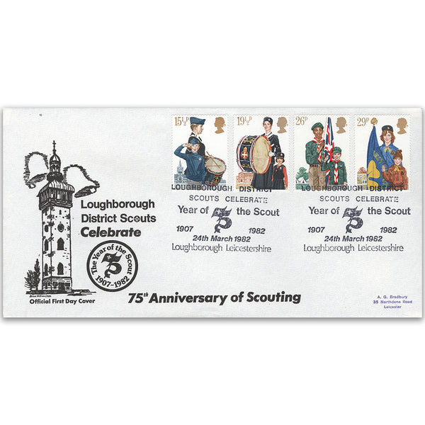 1982 Youth Organisations - Loughborough District Scouts Official
